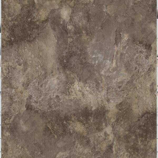 TrafficMaster Take Home Sample - Chestnut Slate Peel and Stick Vinyl Tile - 5 in. x 7 in.