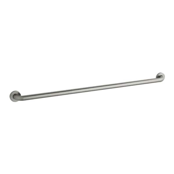 KOHLER Contemporary 44-13/16 in. x 2-13/16 in. Concealed Screw Grab Bar in Brushed Stainless
