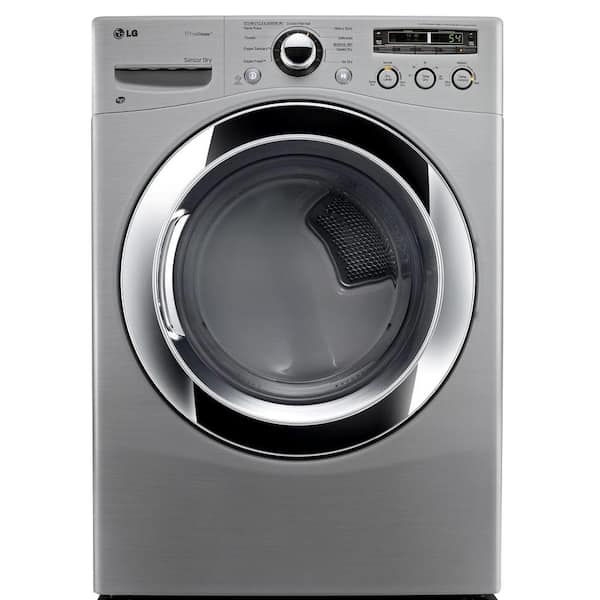 LG 7.3 cu. ft. Electric Dryer with Steam in Graphite Steel