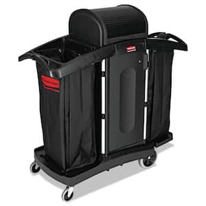 Executive High Security Janitorial Cleaning Cart by Rubbermaid® Commercial  RCP1861427