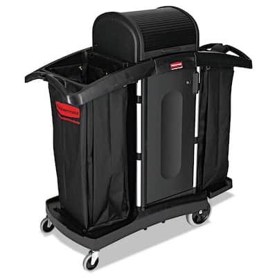 Executive Housekeeping Compact Cleaning Cart
