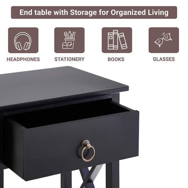 THE BLACK BOX SIDE LONG TABLE 2個セット Z-Table DJ Workstation both Flight Case Table Portable with
