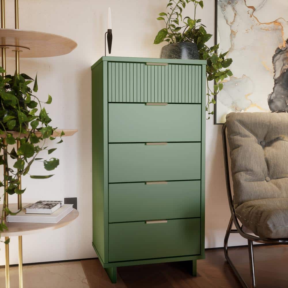 mint green dresser Pretty Vintage Sage Green Chest of Drawers – Farmhouse Friar main image 1