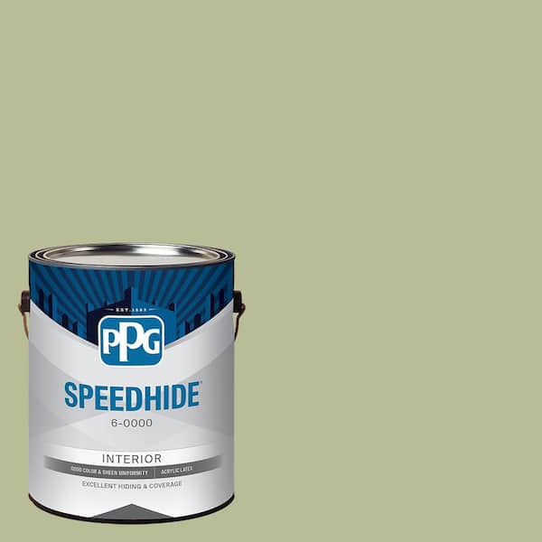 1 gal. Bahia Grass PPG1122-4 Semi-Gloss Interior Paint