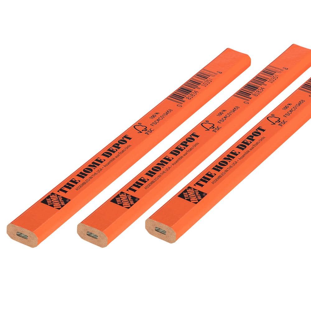 The Home Depot Oversized Carpenter Pencil 10351 The Home Depot