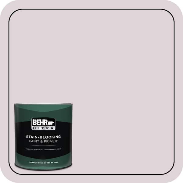 BEHR ULTRA 1 qt. #PPU16-07 Mystic Fairy Semi-Gloss Enamel Exterior Paint & Primer
