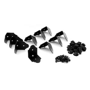 4 in. x 4 in. Galv. St. Rafter Clip Angle Brackets (10 Per Box)