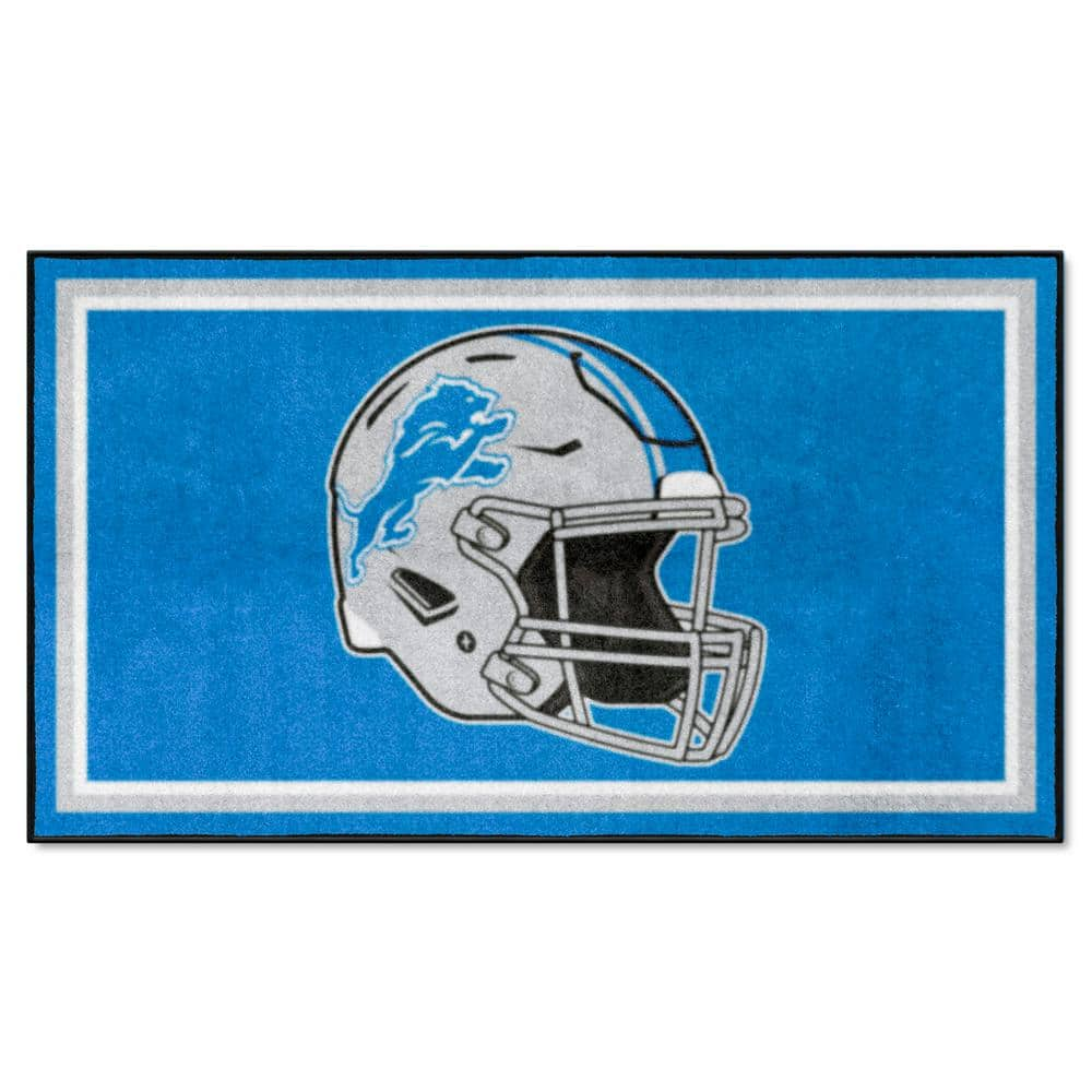 Fanmats Detroit Lions 3ft. x 5ft. Plush Area Rug