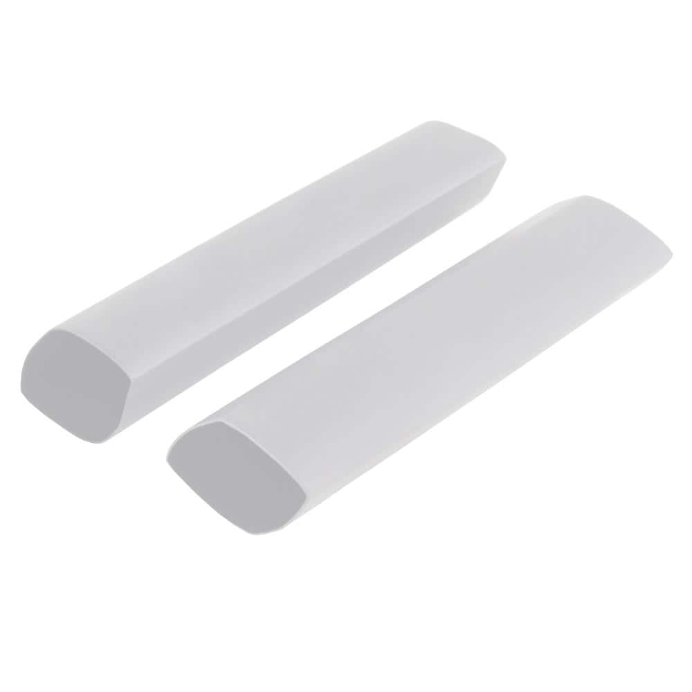 3/4 in. Heat Shrink Tubing, White (2-Pack)