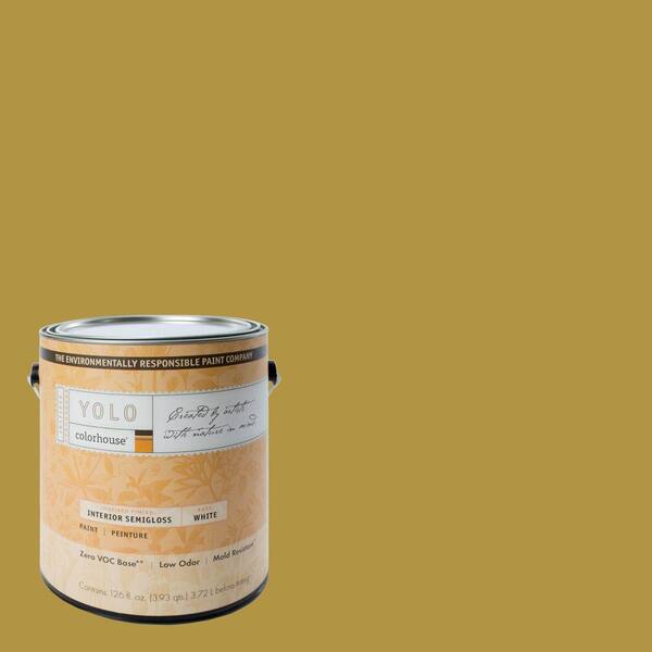 YOLO Colorhouse 1-gal. Beeswax .06 Semi-Gloss Interior Paint-DISCONTINUED