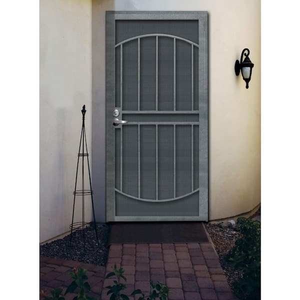Unique Home Designs 32 in. x 80 in. Arcada Silverado Surface