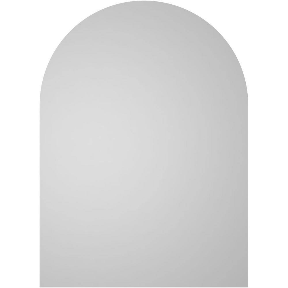 Round Top Brickmould Sill Frame PVC Gable Vent, 22" x 16"