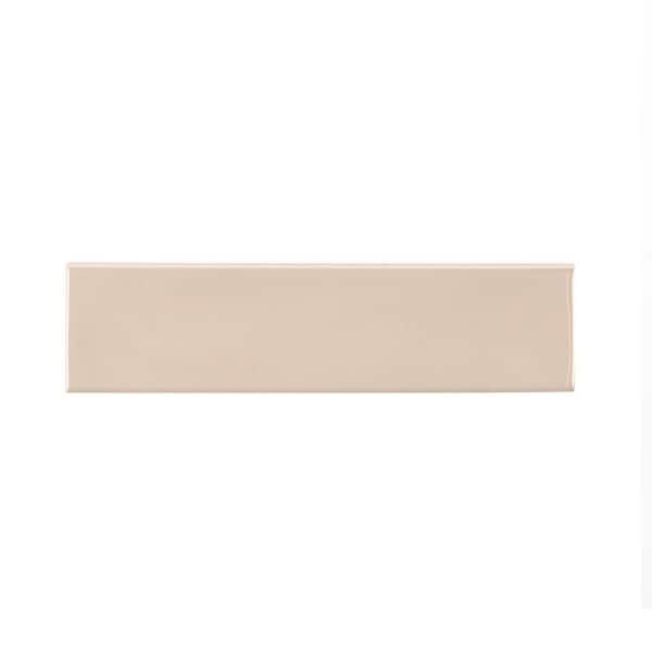 Jeffrey Court Gloss Taupe 2.5 in. x 10 in. Ceramic Wall Tile (13.89 sq. ft./Case) 92653