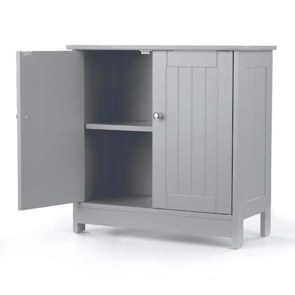 Siavonce Modern Under Sink Storage Cabinet with Doors Bathroom