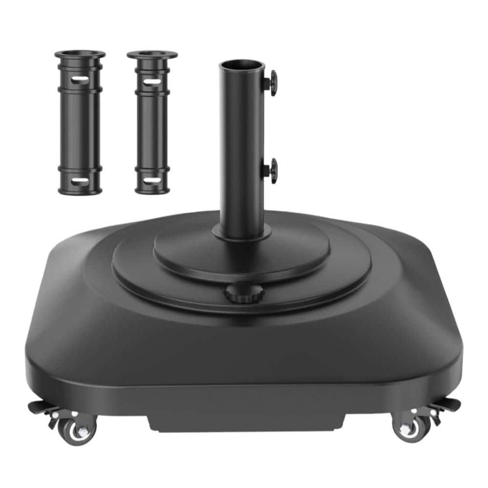 100 lb. Umbrella Base with Wheels, Windproof and Mobile Square Umbrella Stand for Patio, Deck, Poolside, Lawn, Fit Most price history on PriceWatchPro
