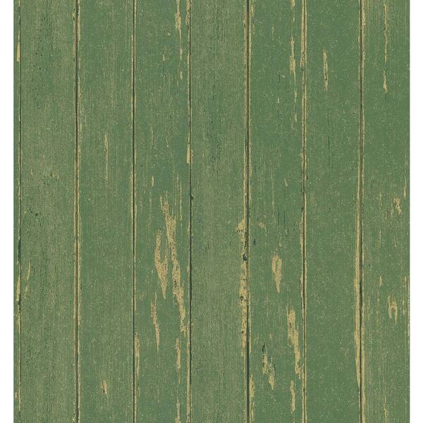 Brewster Weathered Plank Wallpaper