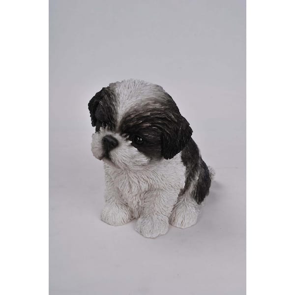 HI-LINE GIFT LTD. Black/White Shih Tzu Puppy