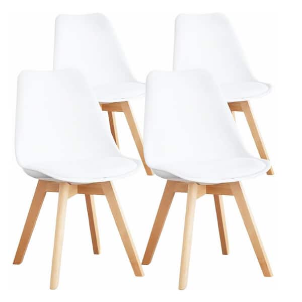 Wooden Outdoor Dining Chairs, (Set of 4)