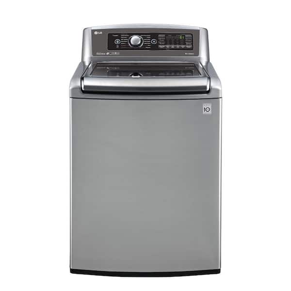 LG 5.0 cu. ft. High-Efficiency Top Load Washer with Steam in Graphite Steel, ENERGY STAR