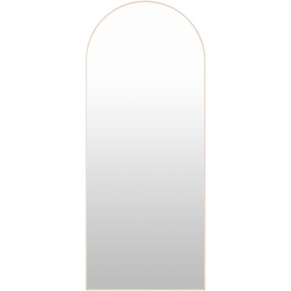Aranya Modern Full Length Mirror, Brown, 67 in. H x 28 in. W x 1 in. D price history on PriceWatchPro