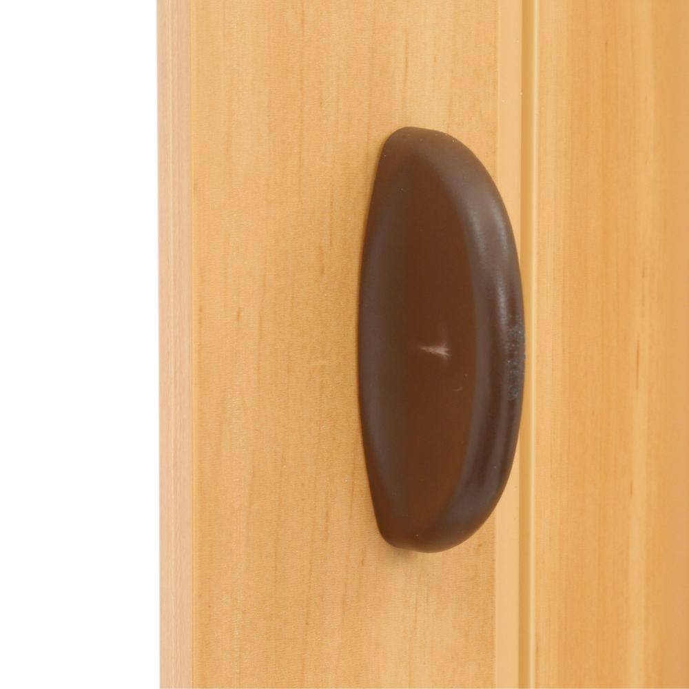 Echo Light Wood PVC Accordion Closet Door