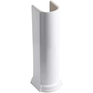 Devonshire Vitreous China Pedestal Only in White