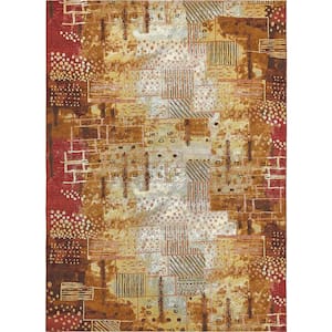 Outdoor Pine Multi 8' 0 x 11' 4 Area Rug