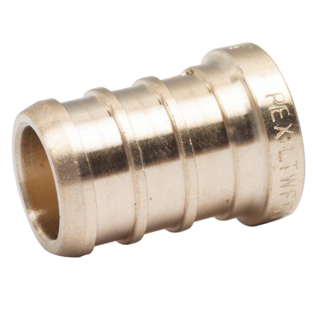 LTWFITTING 1/2 In. Brass PEX Barb Plug Fitting (10-Pack) HFLF4535010 ...