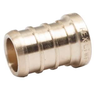 1/2 in. Brass PEX Barb Plug Fitting (10-Pack)