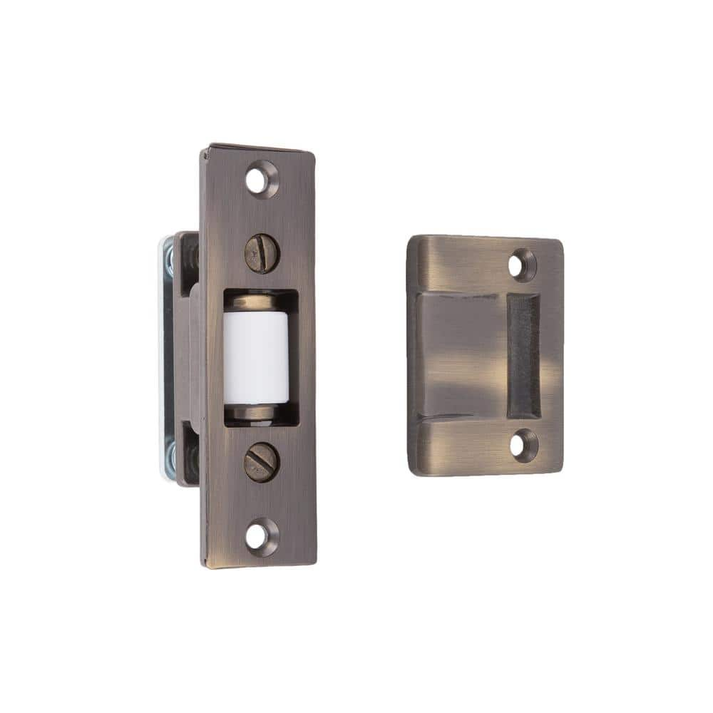 idh by St. Simons Solid Brass Heavy-Duty Silent Roller Latch with