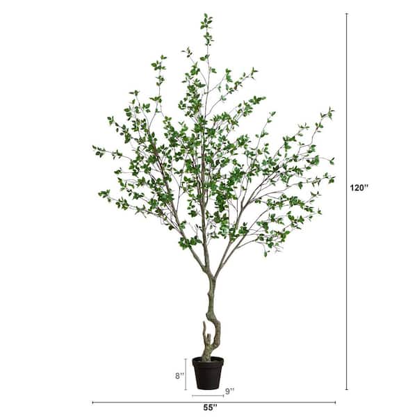 Nearly Natural 10 ft. Minimalist Citrus Artificial Tree T4981