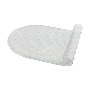Pjtewawe Carpet Square Shower Mat Extra Large Non Slip Mat For Elderly &  Kids Bathroom Drain Holes Strong Suction Cups