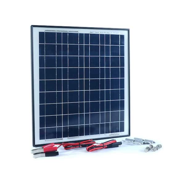 NATURE POWER 20-Watt Polycrystalline Solar Panel for 12-Volt Charging