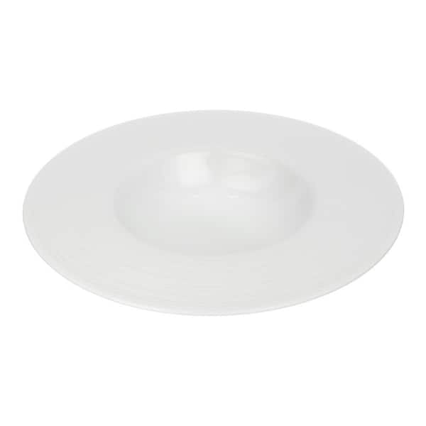 Sant' Andrea 24 oz. Bright White Botticelli Top Hat Bowl (Set of 12)