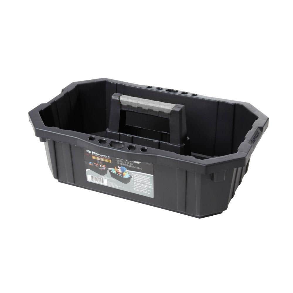 Husky 1-Compartment Professional Tool Caddy Small Parts Organizer