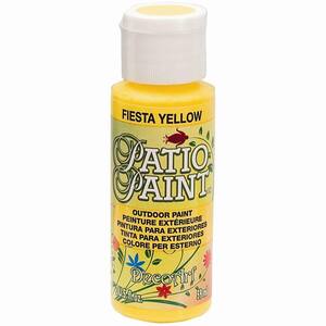 2 oz. Patio Fiesta Yellow Acrylic Paint