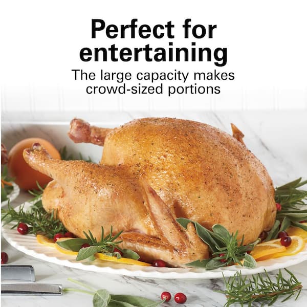 Roaster Oven - Fits Holiday Turkey - 22-Quart