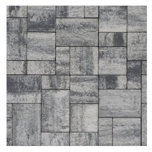 Tahoe 9.875 in. x 4.875 in. x 2.375 in. Rectangle Cascade Facemix Concrete Paver 1-Piece Sample