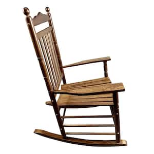 Oak Wood Outdoor Rocking Chair