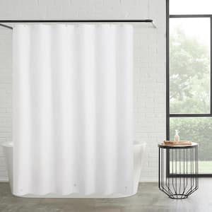 PEVA 72 in. x 72 in. White Shower Curtain Liner