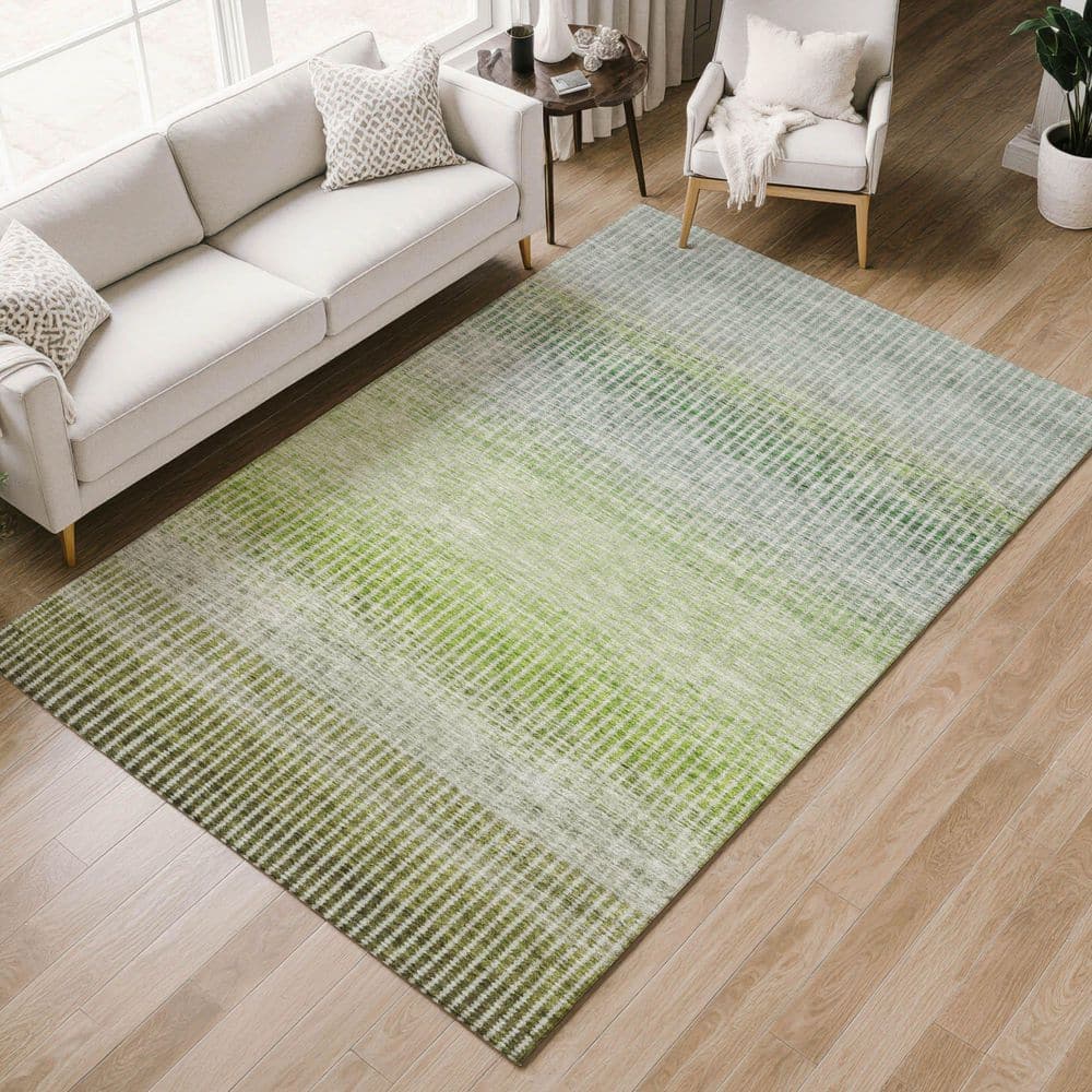 Chantille Machine Washable Indoor/Outdoor Abstract ACN2313 Olive 10 ft. x 14 ft. Area Rug price history on PriceWatchPro