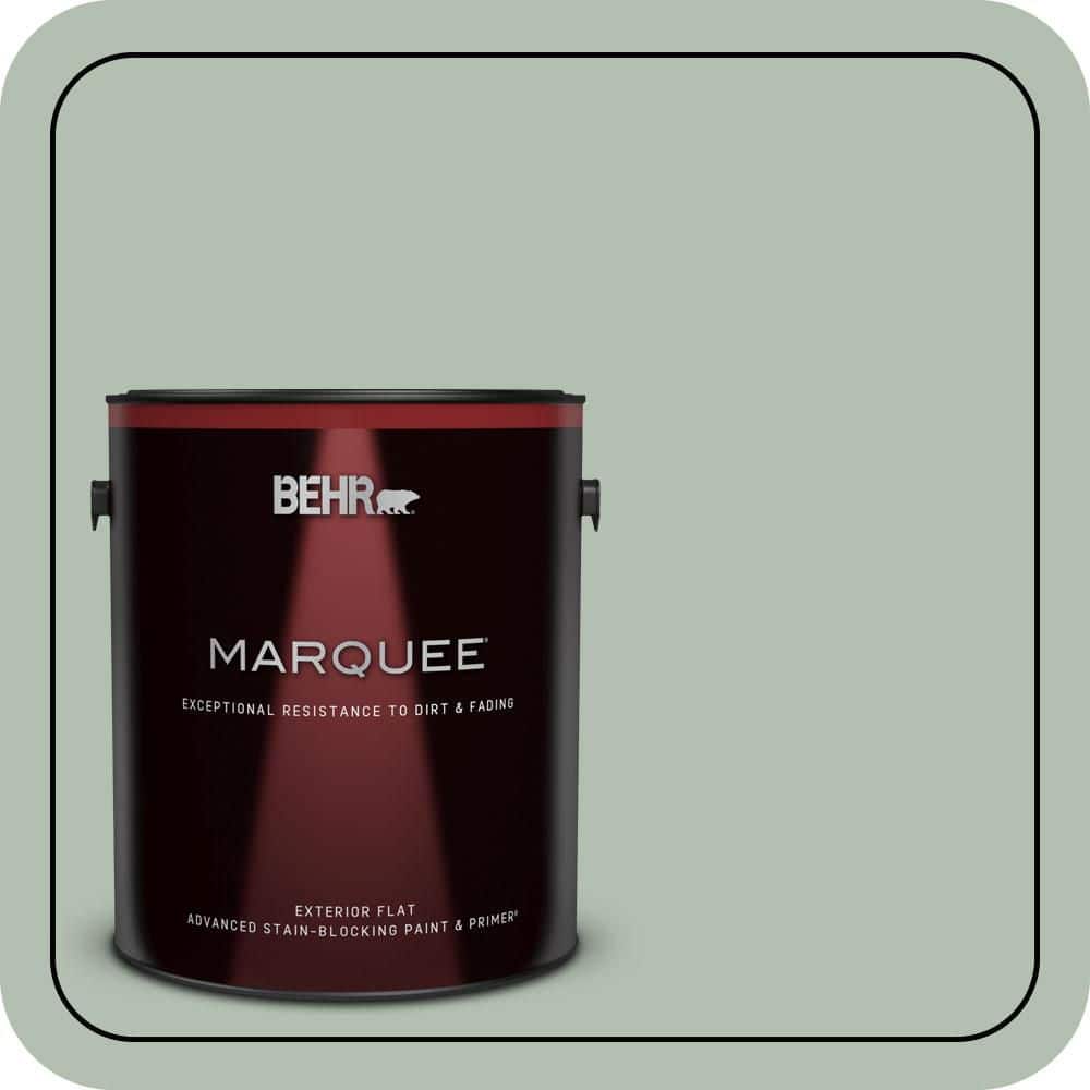 1 gal. #N400-3 Flagstaff Green Flat Exterior Paint & Primer price history on PriceWatchPro