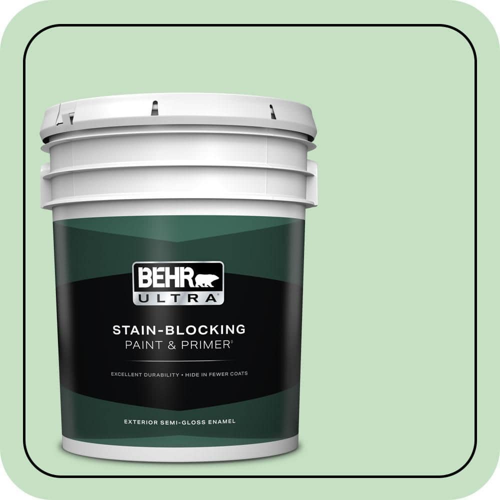 5 gal. #450C-3 Green Myth Semi-Gloss Enamel Exterior Paint & Primer price history on PriceWatchPro