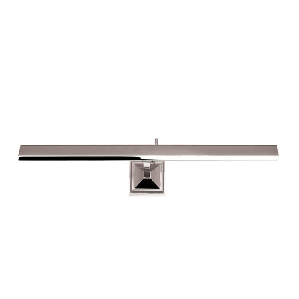 Polished Nickel Adjustable LED Wall Picture Light