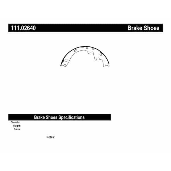 Centric Parts Drum Brake Shoe