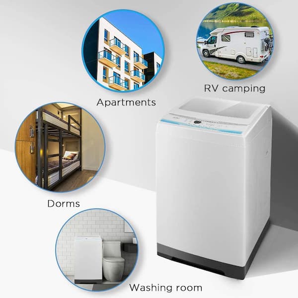 Mini Washing Machine Laundry Machine Washer USB Portable for Apartments
