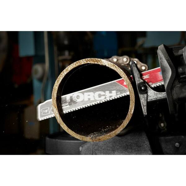 Milwaukee 6 in. 8 TPI TORCH Carbide Teeth Thick Metal