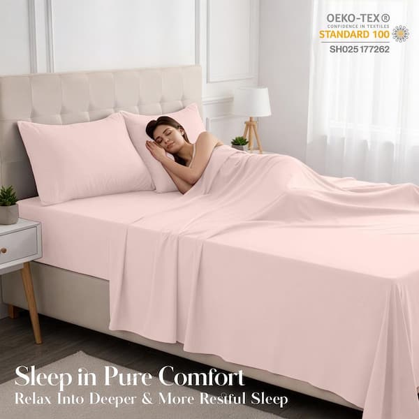 Have a question about LDC LUX DECOR COLLECTION 4-Piece Baby Pink