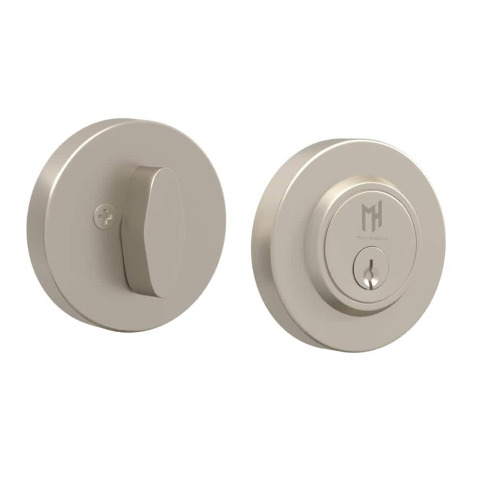 Ralph Deadbolt Lock - Heavy Duty Square, Satin Nickel price history on PriceWatchPro