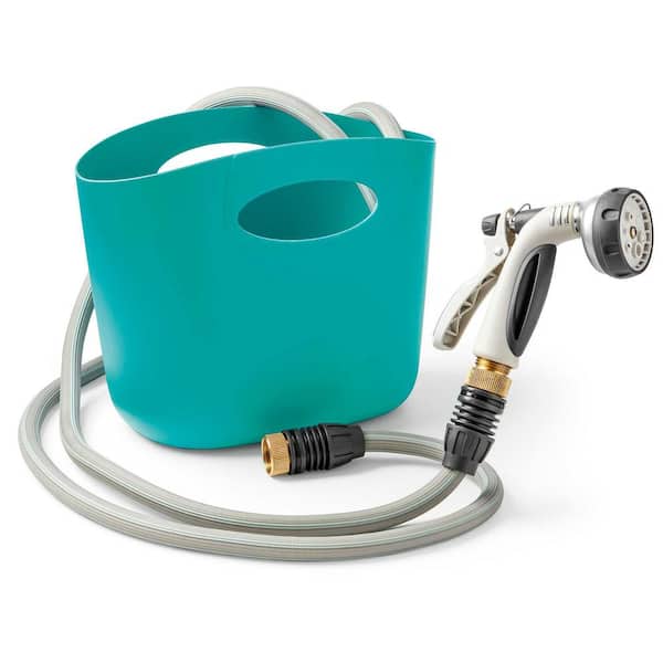 Unbranded 1/2 in. Dia x 50 ft. Self Expandable Hose Kit Aquago in Blue